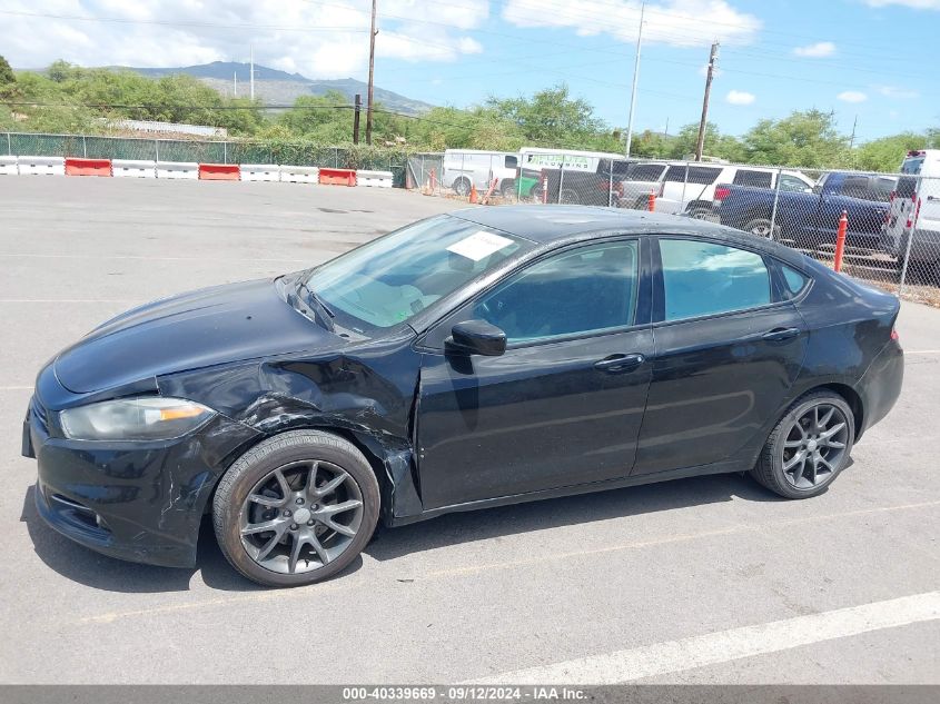 2013 Dodge Dart Rallye VIN: 1C3CDFBH0DD178579 Lot: 40339669