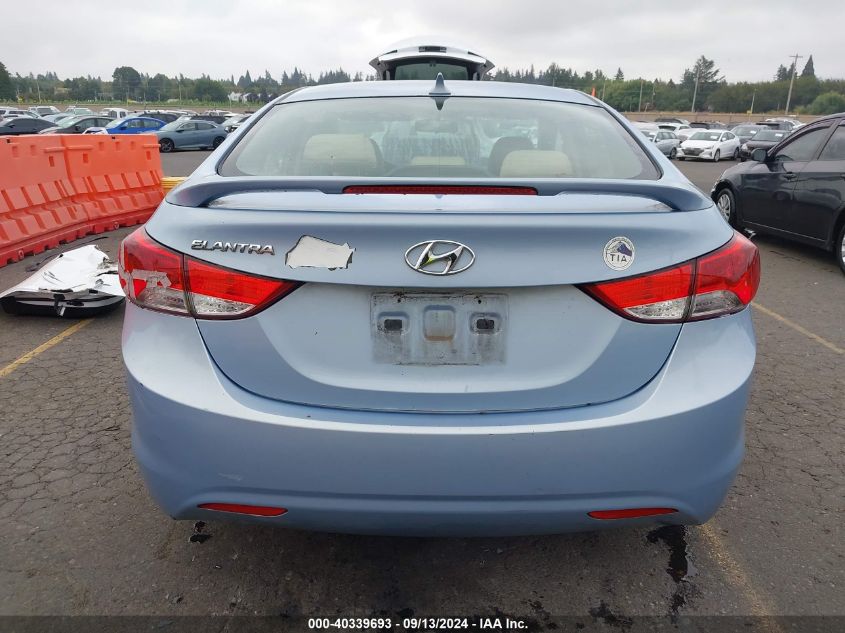 2013 Hyundai Elantra Gls VIN: KMHDH4AE1DU713947 Lot: 40339693