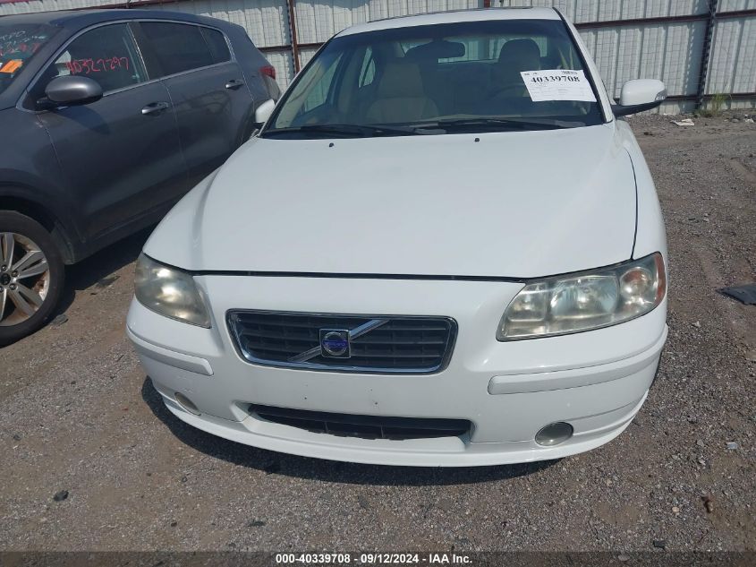 2007 Volvo S60 2.5T VIN: YV1RS592772628844 Lot: 40339708