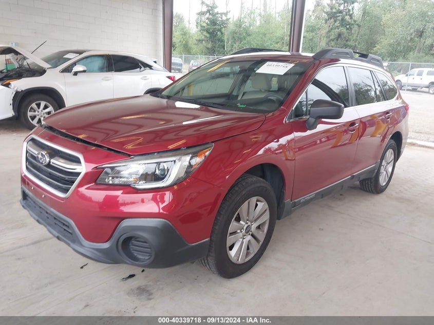 VIN 4S4BSAAC6J3318301 2018 SUBARU OUTBACK 2.5I