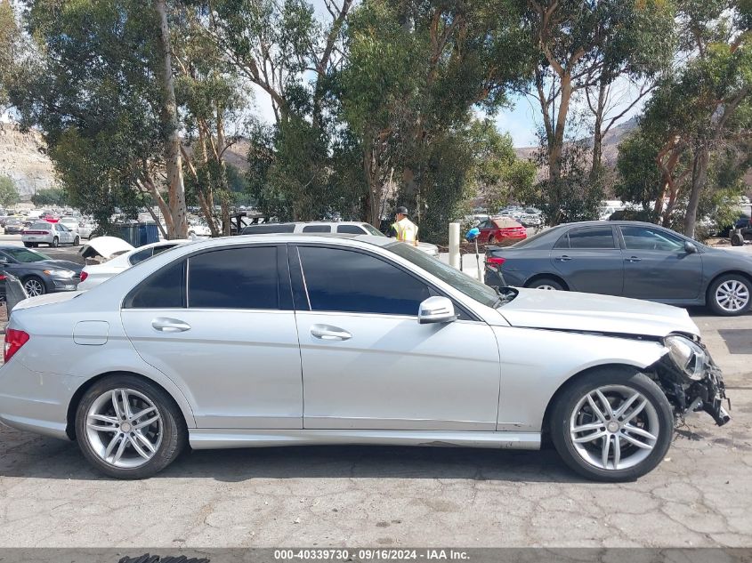 2014 Mercedes-Benz C 250 Luxury/Sport VIN: WDDGF4HB3ER305205 Lot: 40339730