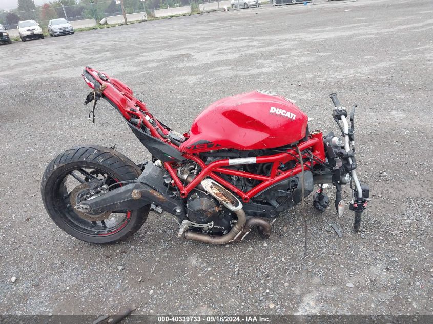 2020 Ducati Monster 797+ VIN: ML0MADBM9LT003925 Lot: 40339733