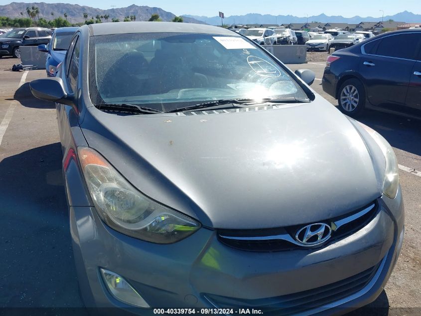 2013 Hyundai Elantra Gls VIN: 5NPDH4AE4DH156837 Lot: 40339754