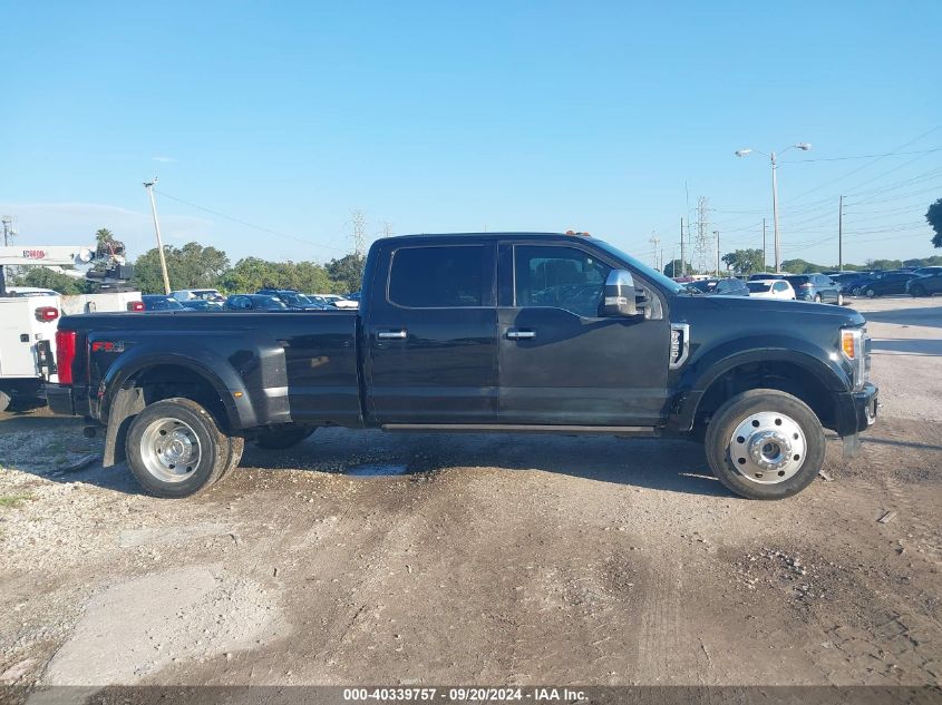 2018 Ford F-450 Platinum VIN: 1FT8W4DT4JEC18542 Lot: 40339757