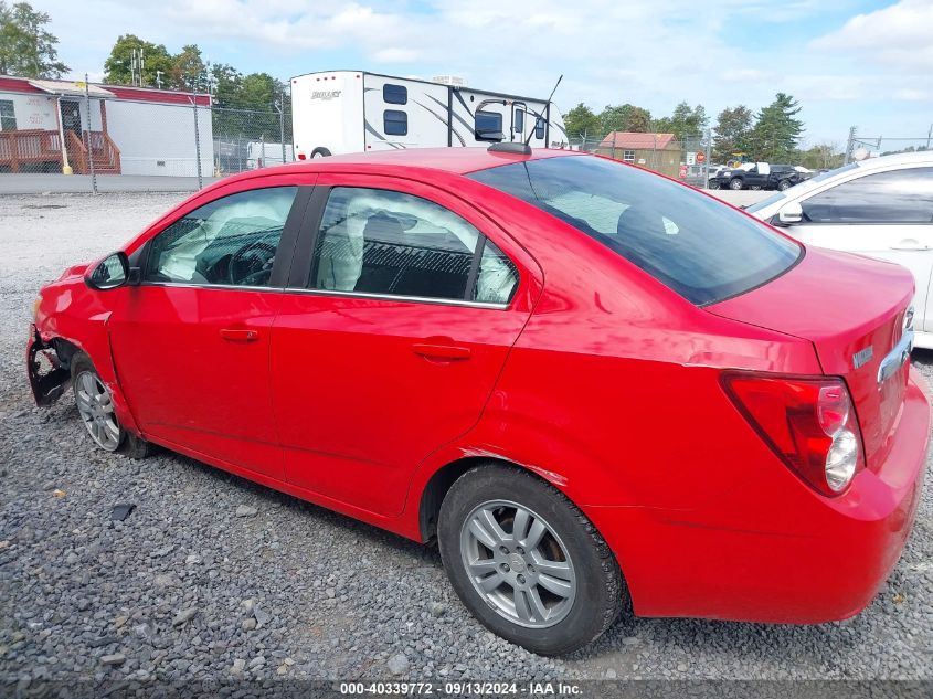 2016 Chevrolet Sonic Lt VIN: 1G1JD5SH2G4142483 Lot: 40339772