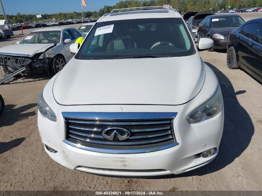 2013 Infiniti Jx35 VIN: 5N1AL0MN4DC345226 Lot: 40339821