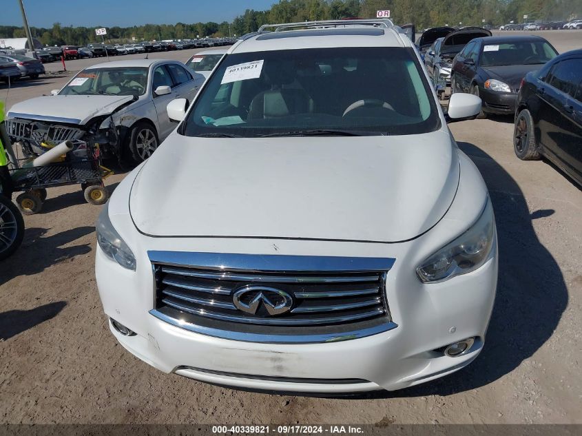 2013 Infiniti Jx35 VIN: 5N1AL0MN4DC345226 Lot: 40339821