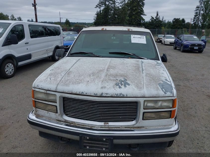 1GKFK16R9WJ700736 1998 GMC Suburban 1500 Sl