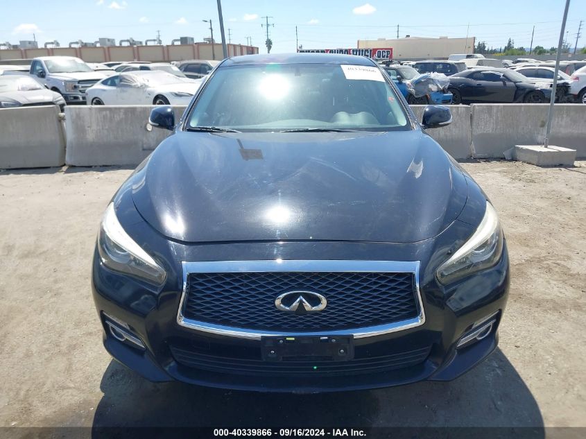 2016 Infiniti Q50 Premium/Sport VIN: JN1EV7APXGM305992 Lot: 40339866