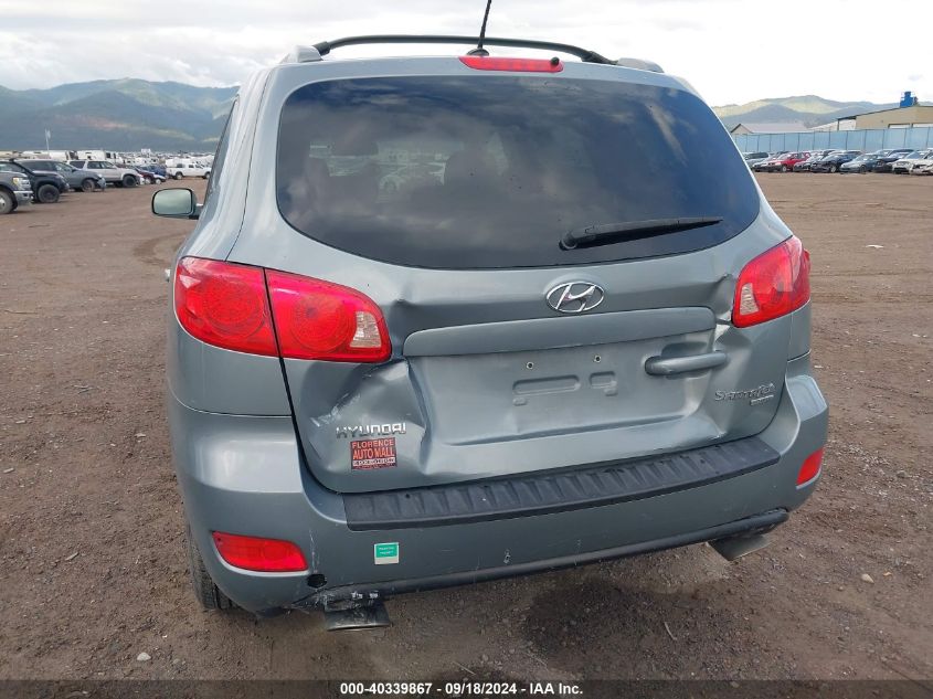 2007 Hyundai Santa Fe Gls VIN: 5NMSG73D57H083463 Lot: 40339867