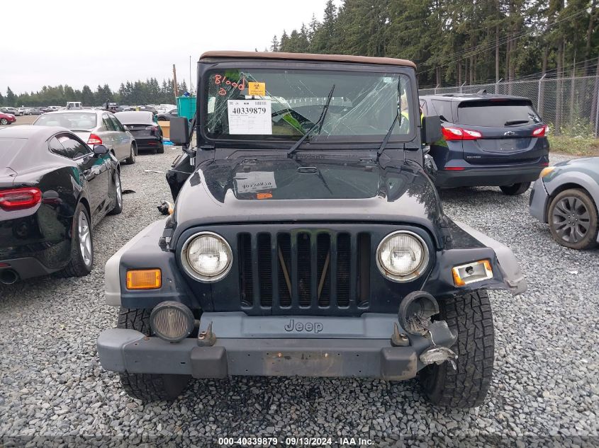 2002 Jeep Wrangler Sport VIN: 1J4FA49S22P717863 Lot: 40339879