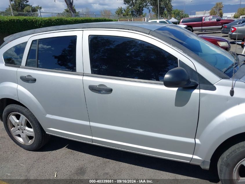 2008 Dodge Caliber Sxt VIN: 1B3HB48B78D739219 Lot: 40339881