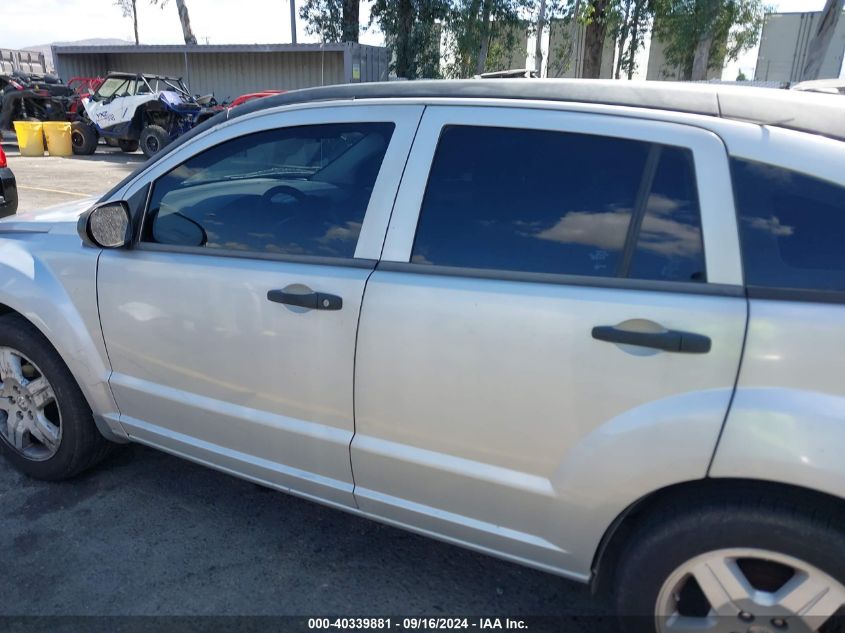 2008 Dodge Caliber Sxt VIN: 1B3HB48B78D739219 Lot: 40339881