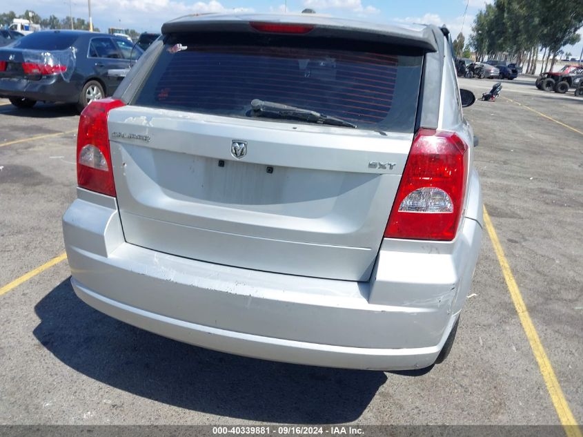 2008 Dodge Caliber Sxt VIN: 1B3HB48B78D739219 Lot: 40339881