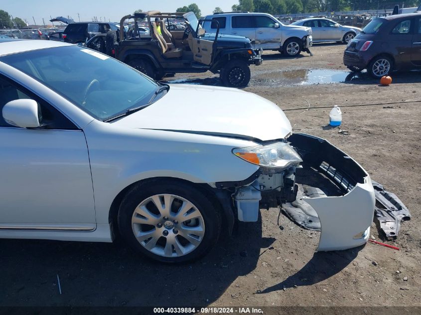 2012 Toyota Avalon VIN: 4T1BK3DB7CU445991 Lot: 40339884