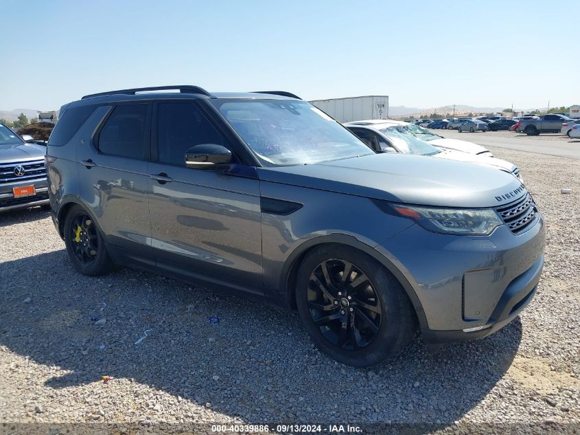 2017 Land Rover Discovery Hse VIN: SALRRBBV5HA036475 Lot: 40339886