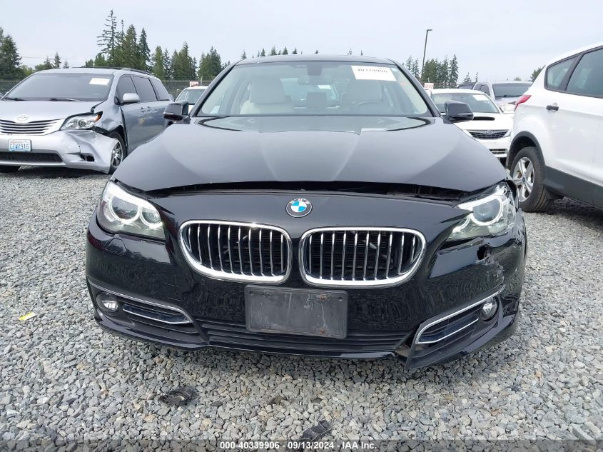 2014 BMW 528I xDrive VIN: WBA5A7C58ED615055 Lot: 40339906