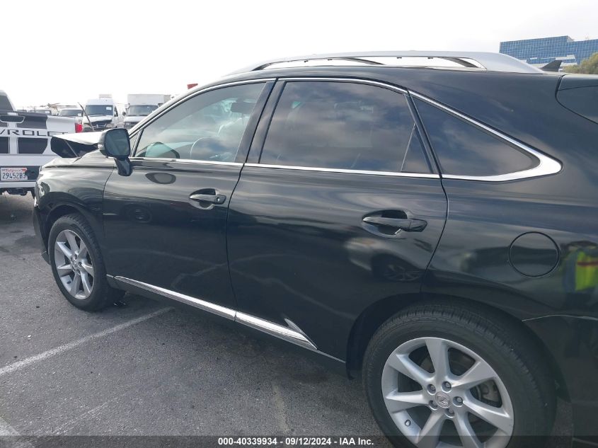 2011 Lexus Rx 350 VIN: 2T2ZK1BA8BC057340 Lot: 40339934