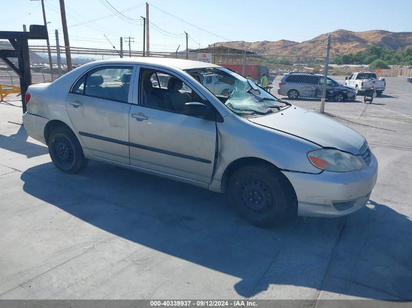 2003 Toyota Corolla Ce VIN: JTDBR32E230033675 Lot: 40339937