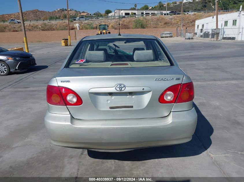 2003 Toyota Corolla Ce VIN: JTDBR32E230033675 Lot: 40339937