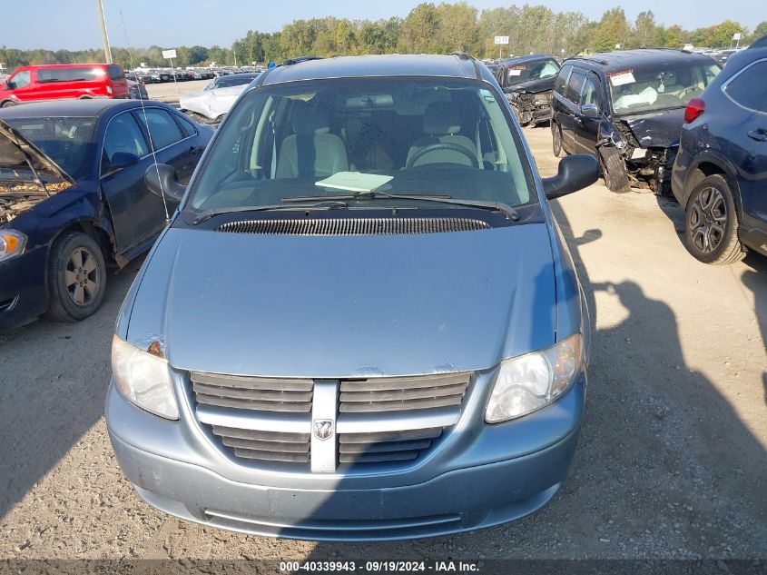 2005 Dodge Grand Caravan Se VIN: 2D4GP24RX5R369186 Lot: 40339943