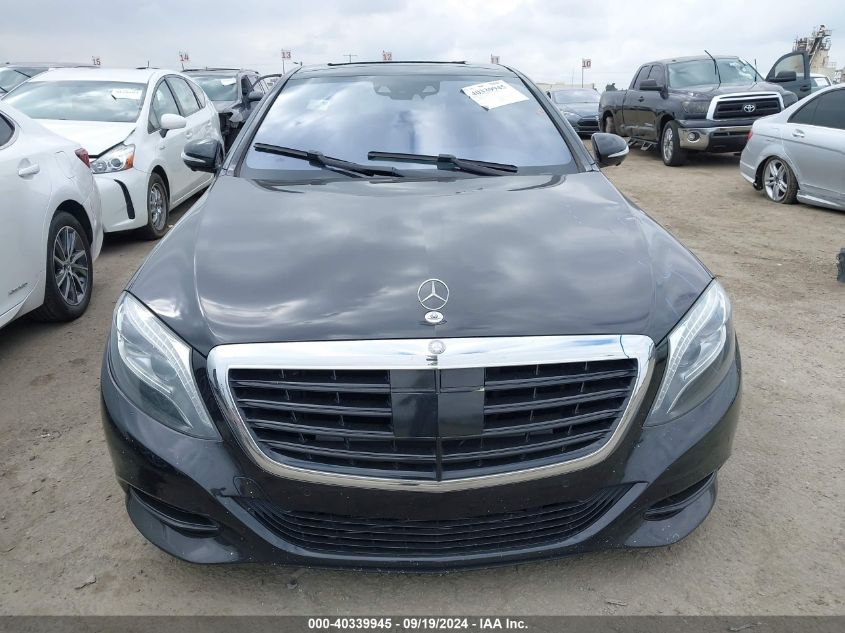 2014 Mercedes-Benz S 550 VIN: WDDUG8CB7EA043038 Lot: 40339945