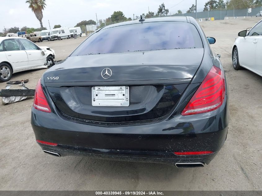 2014 Mercedes-Benz S 550 VIN: WDDUG8CB7EA043038 Lot: 40339945