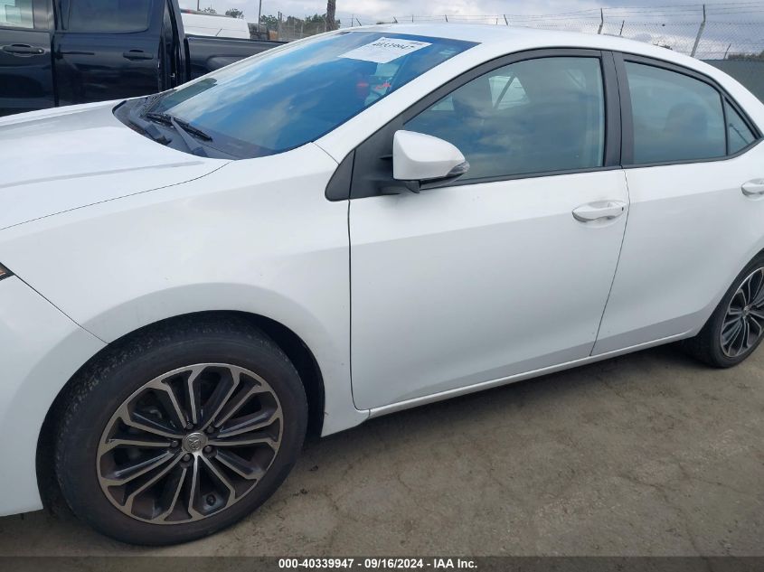 2016 Toyota Corolla S Plus VIN: 5YFBURHE1GP469227 Lot: 40339947