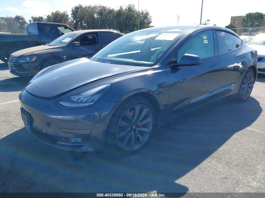 5YJ3E1EB5LF801835 2020 TESLA MODEL 3 - Image 2