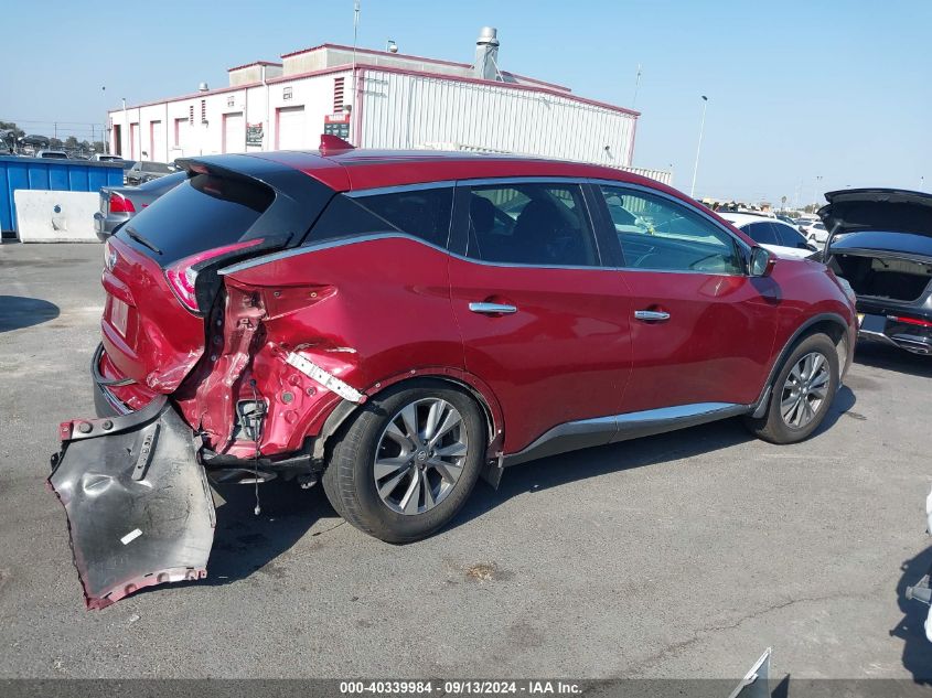 2018 Nissan Murano S VIN: 5N1AZ2MG1JN171319 Lot: 40339984