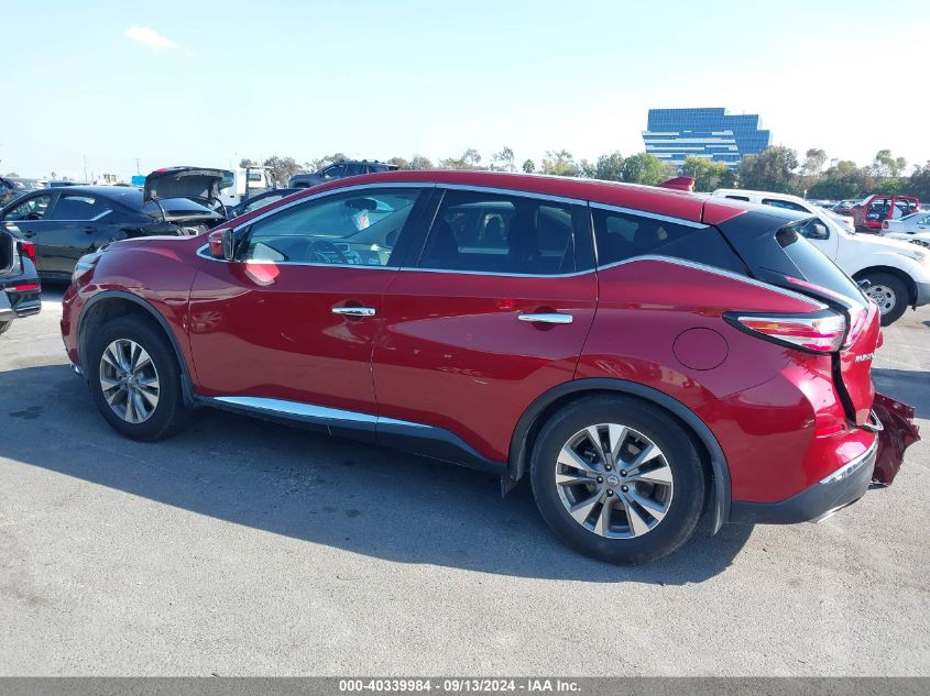 2018 Nissan Murano S VIN: 5N1AZ2MG1JN171319 Lot: 40339984