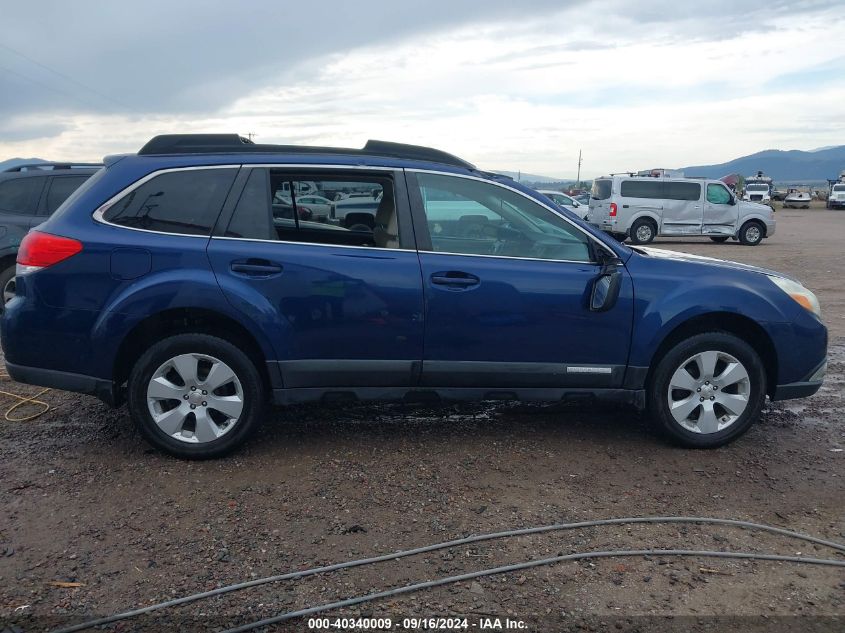 2011 Subaru Outback 2.5I Premium VIN: 4S4BRBCC2B3393674 Lot: 40340009