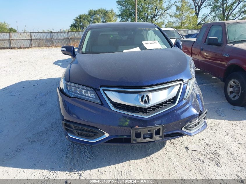 2017 Acura Rdx Technology Package/W/Technology/Acurawatch Plus Pkg VIN: 5J8TB4H52HL022673 Lot: 40340015