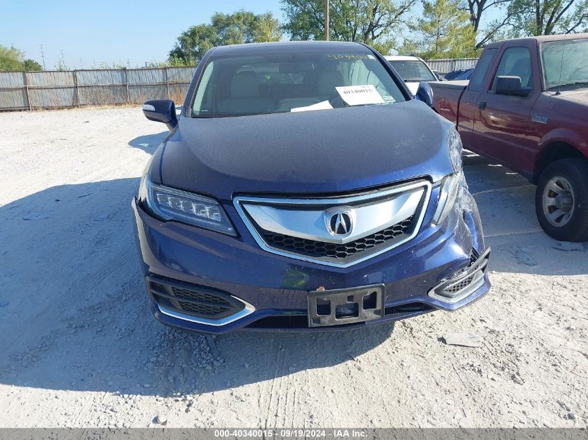 2017 Acura Rdx Technology Package/W/Technology/Acurawatch Plus Pkg VIN: 5J8TB4H52HL022673 Lot: 40340015