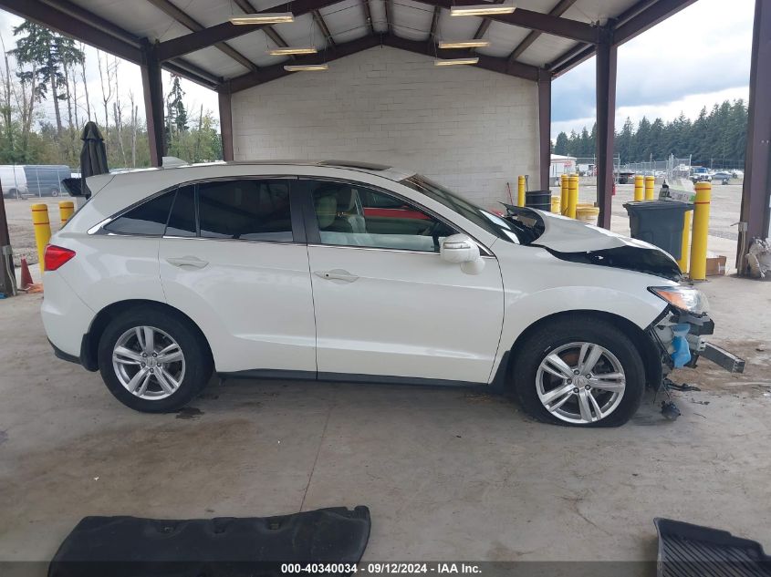 2013 Acura Rdx VIN: 5J8TB4H57DL022548 Lot: 40340034