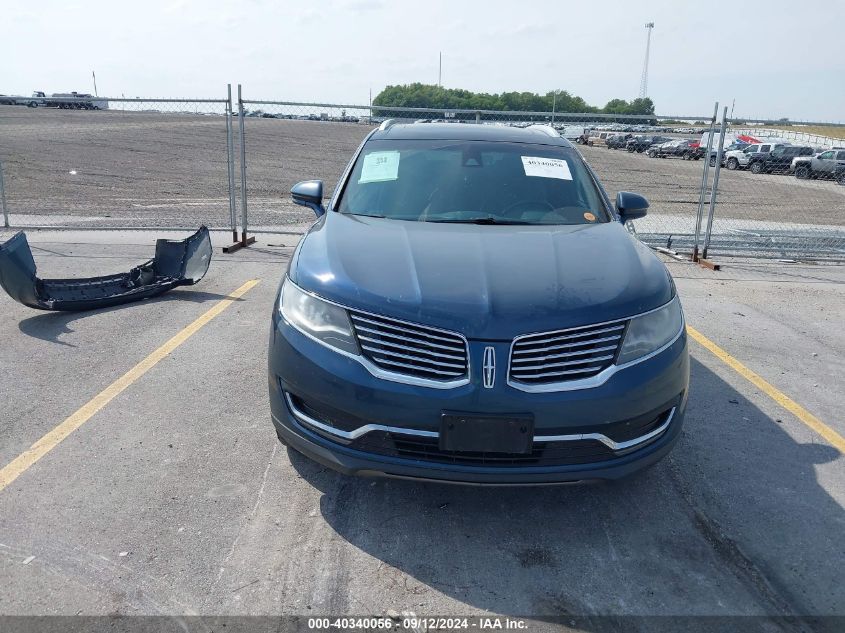 2016 Lincoln Mkx Select VIN: 2LMTJ8KR0GBL75013 Lot: 40340056