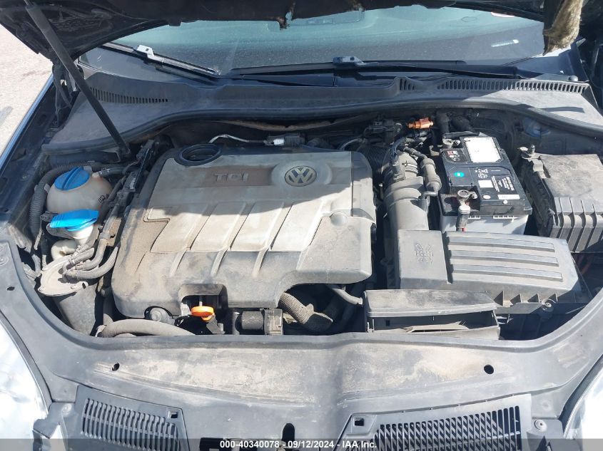 3VWRL7AJ7AM125345 2010 Volkswagen Jetta Tdi