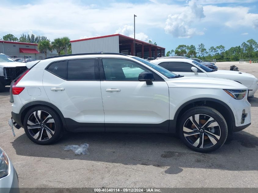 2023 Volvo Xc40 B5 Plus Dark Theme VIN: YV4L12UL4P2985215 Lot: 40340114