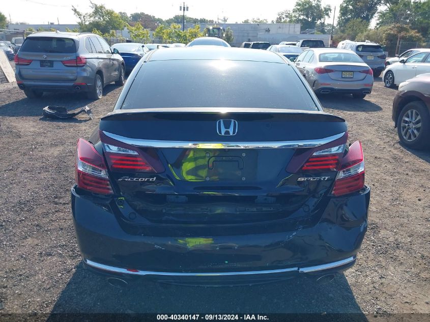 1HGCR2F55HA278577 2017 Honda Accord Sport