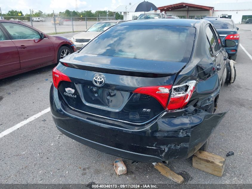 2017 Toyota Corolla Se VIN: 5YFBURHE8HP661875 Lot: 40340173