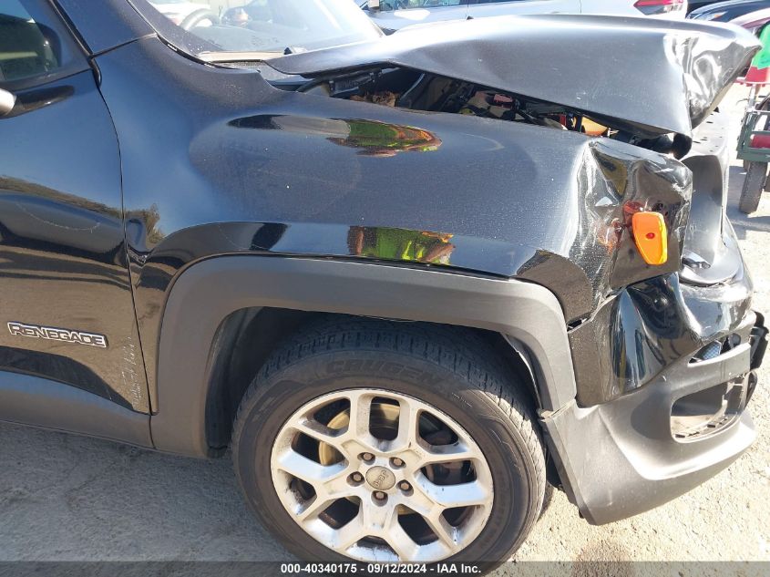 VIN ZACCJABB2JPH29241 2018 JEEP RENEGADE LATITUDE FWD