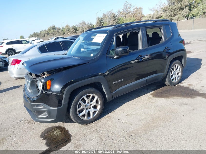 VIN ZACCJABB2JPH29241 2018 JEEP RENEGADE LATITUDE FWD