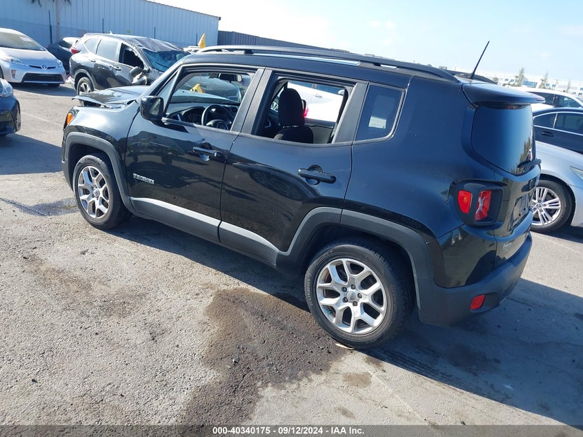 VIN ZACCJABB2JPH29241 2018 JEEP RENEGADE LATITUDE FWD