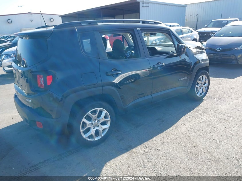 VIN ZACCJABB2JPH29241 2018 JEEP RENEGADE LATITUDE FWD
