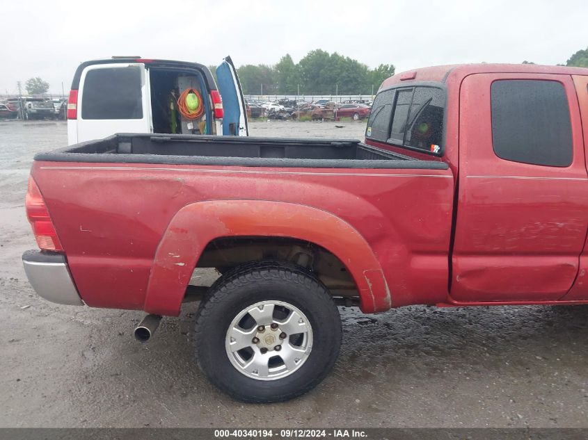 2005 Toyota Tacoma Access Cab VIN: 5TEUU42N95Z046052 Lot: 40340194