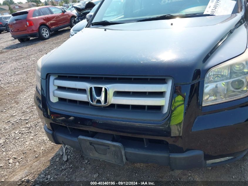 2007 Honda Pilot Ex VIN: 2HKYF18407H532361 Lot: 40340195