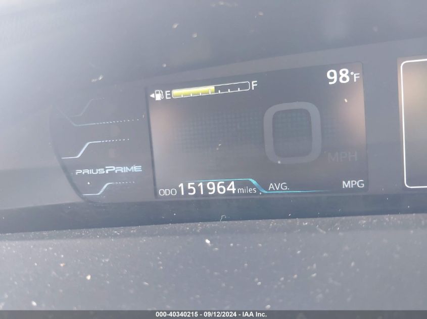 2018 TOYOTA PRIUS PRIME PLUS - JTDKARFP4J3089599