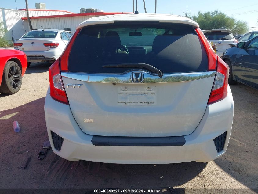 2015 Honda Fit Ex/Ex-L VIN: 3HGGK5H89FM724387 Lot: 40340227