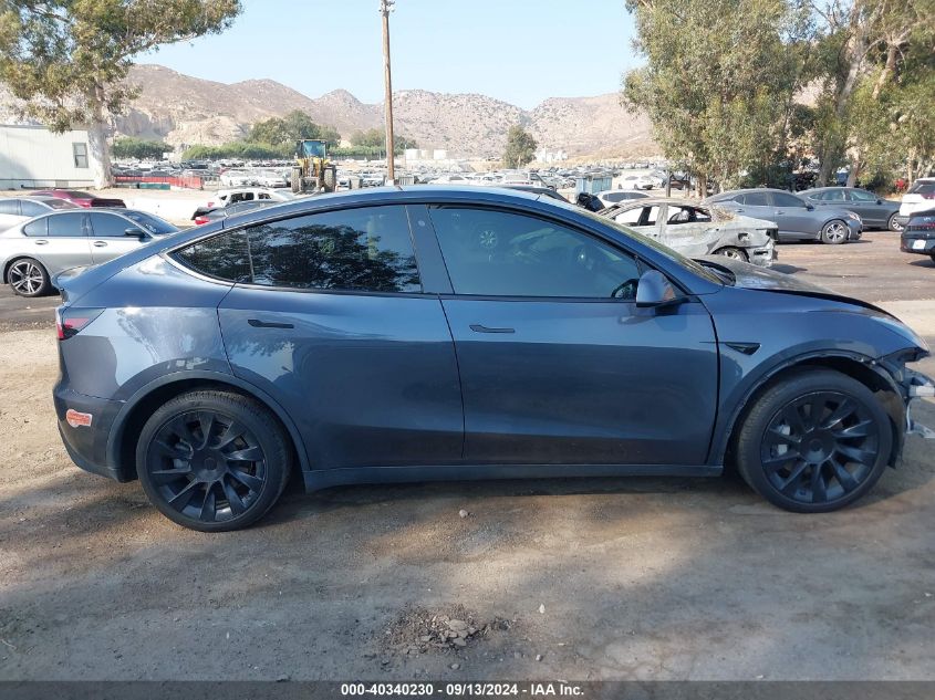 2020 Tesla Model Y Long Range Dual Motor All-Wheel Drive/Performance Dual Motor All-Wheel Drive VIN: 5YJYGDEF0LF023920 Lot: 40340230