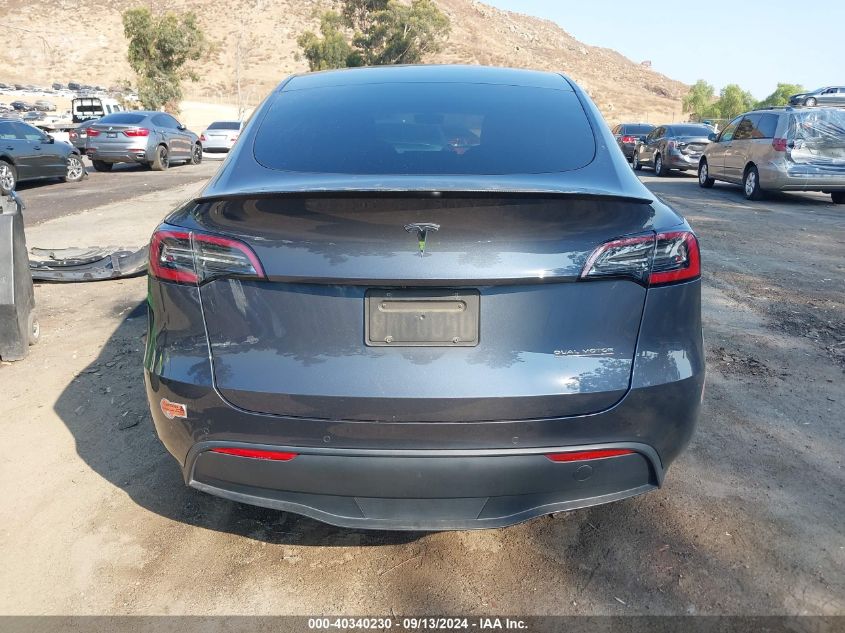 2020 TESLA MODEL Y LONG RANGE DUAL MOTOR ALL-WHEEL DRIVE/PERFORMANCE DUAL MOTOR ALL-WHEEL DRIVE - 5YJYGDEF0LF023920